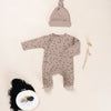 Ripp-Jumpsuit mit Print - Drawing