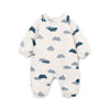 Jersey Jumpsuit mit Print - Clouds Detail