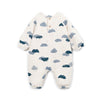 Jersey Jumpsuit mit Print - Clouds Detail