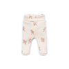 Ripp-Leggings mit Print Sketches