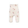 Ripp-Leggings mit Print Sketches