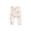 Ripp-Leggings mit Print Sketches