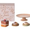 Kuchen und Tortenständer, Mini