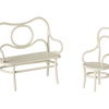 Café-Set, Maus, Klein - Off-White