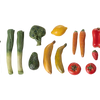 Gemüse und Früchte, Miniatur