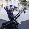UV Decke Navy/Sandy Stripe - UPF50+