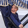 UV Decke Navy/Sandy Stripe - UPF50+