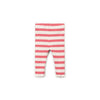 Gestreifte Ripp-Leggings