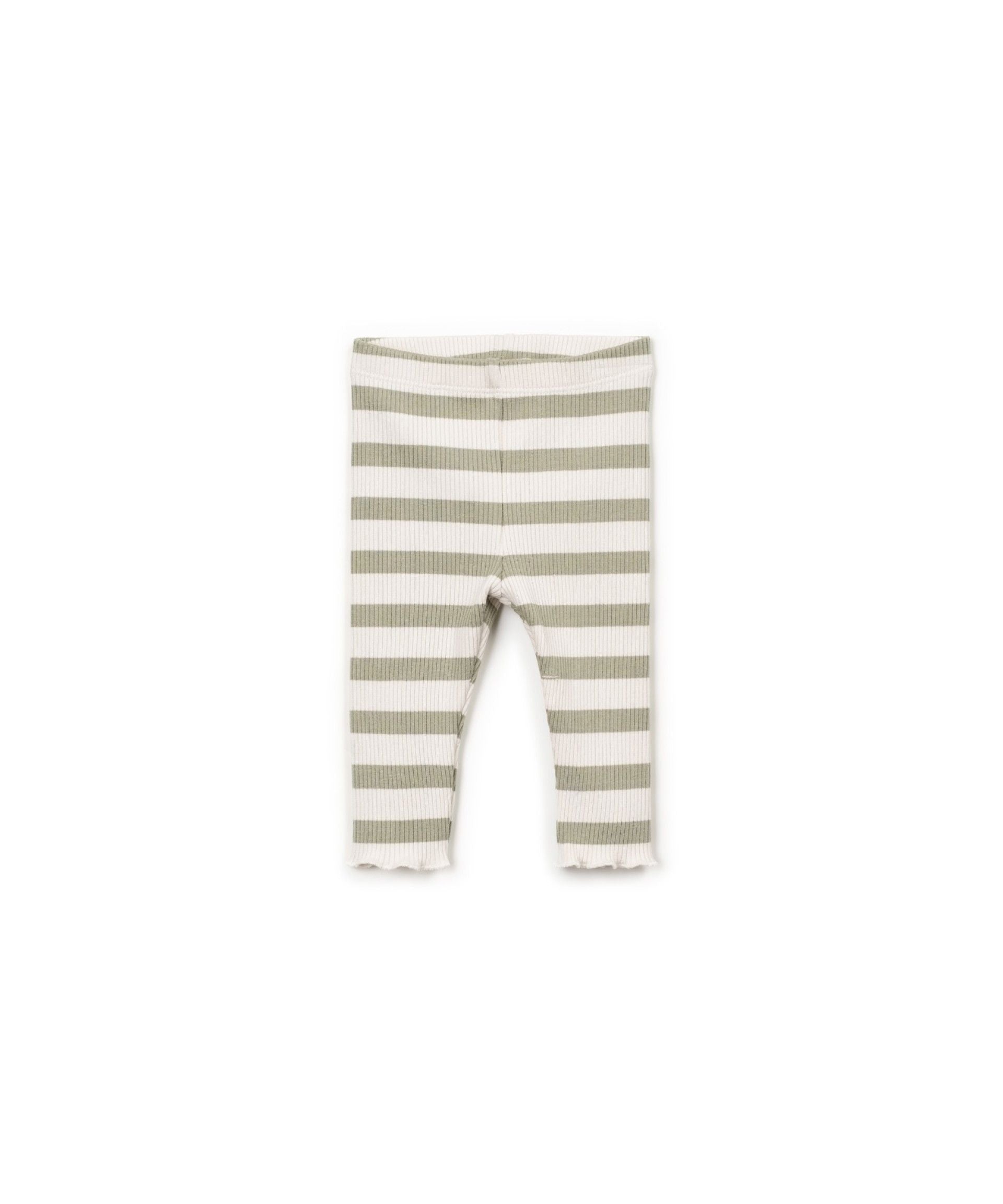 Gestreifte Ripp-Leggings