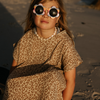 UV Poncho Leopard Brown - UPF50+