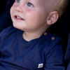 UV Langarmshirt Navy Blue - UPF50+
