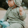 UV Langarmshirt Olive Green - UPF50+