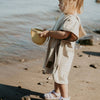 UV Poncho Sandy Beach/Spicy Ginger - UPF50+