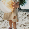 UV Poncho Sandy Beach/Olive Green - UPF50+