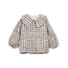 Gewebtes Shirt mit Print