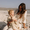 UV Poncho Sandy Beach/Spicy Ginger - UPF50+