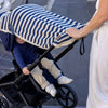 UV Decke Navy/Sandy Stripe - UPF50+