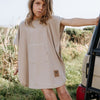 UV Poncho Sandy Beach/Peanut Brown - UPF50+