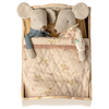 Bett, Maus - Off-White