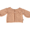 Strick-Cardigan, Grösse 4 - Hellrosa