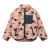 Nolan Fleecejacke Mega Cherry heart / Rosey