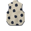 Noam Pile Vest Spot dots / Mist