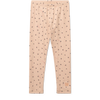 Marien Printed Rib Leggings Mini Cherry heart / Rosey