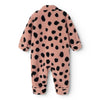 Nolano Fleece-Jumpsuit - Mega leo spot / Pale tuscany