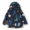 Manu Regenbekleidungs-Set - Dino roar / Classic navy