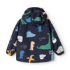 Manu Regenbekleidungs-Set - Dino roar / Classic navy