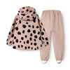Pedia Regenbekleidungs-Set - Mega leo spot / Pale tuscany
