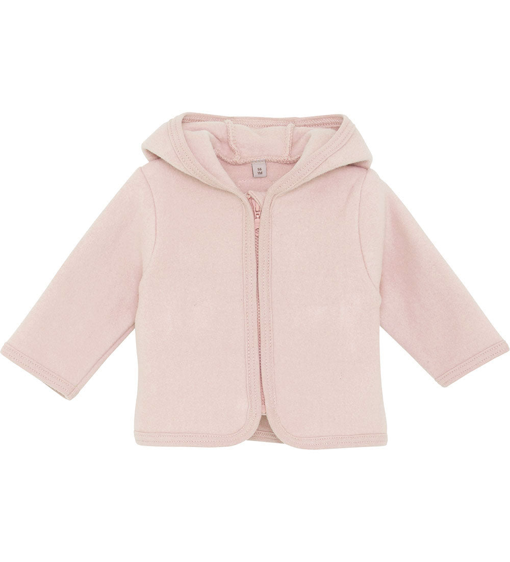 Fleecejacke mit Kapuze