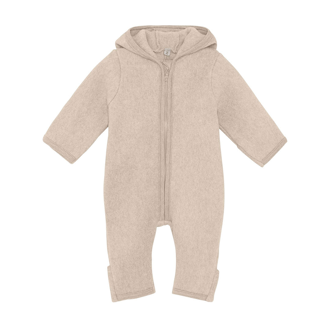 Baby-Overall Pram Suit Ears Cotton Fleece