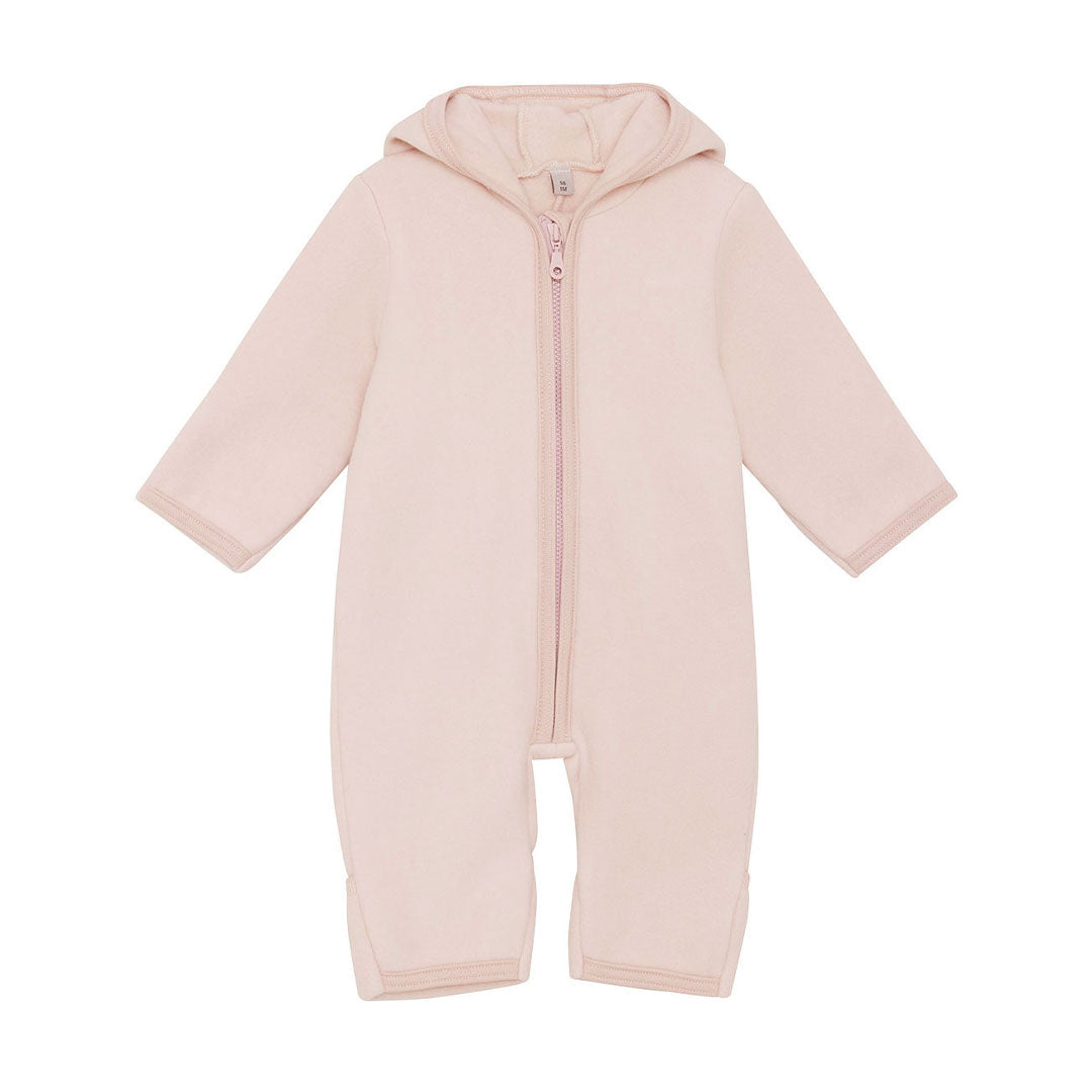 Baby-Overall Pram Suit Ears Cotton Fleece