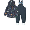 Manu Regenbekleidungs-Set - Sailing / Classic navy