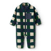 Nolano Fleece-Jumpsuit - Mega Check / Bright garden