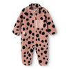 Nolano Fleece-Jumpsuit - Mega leo spot / Pale tuscany