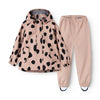 Pedia Regenbekleidungs-Set - Mega leo spot / Pale tuscany