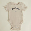 Milking It ® Oat Short Sleeve Bodysuit