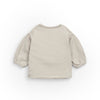 Flamé Jersey Langarm Baby T-Shirt mit Rüschendetail