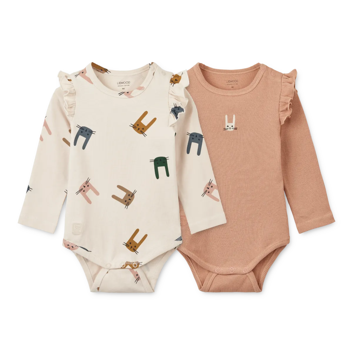 Yanni Baby Langarm Body 2er-Pack